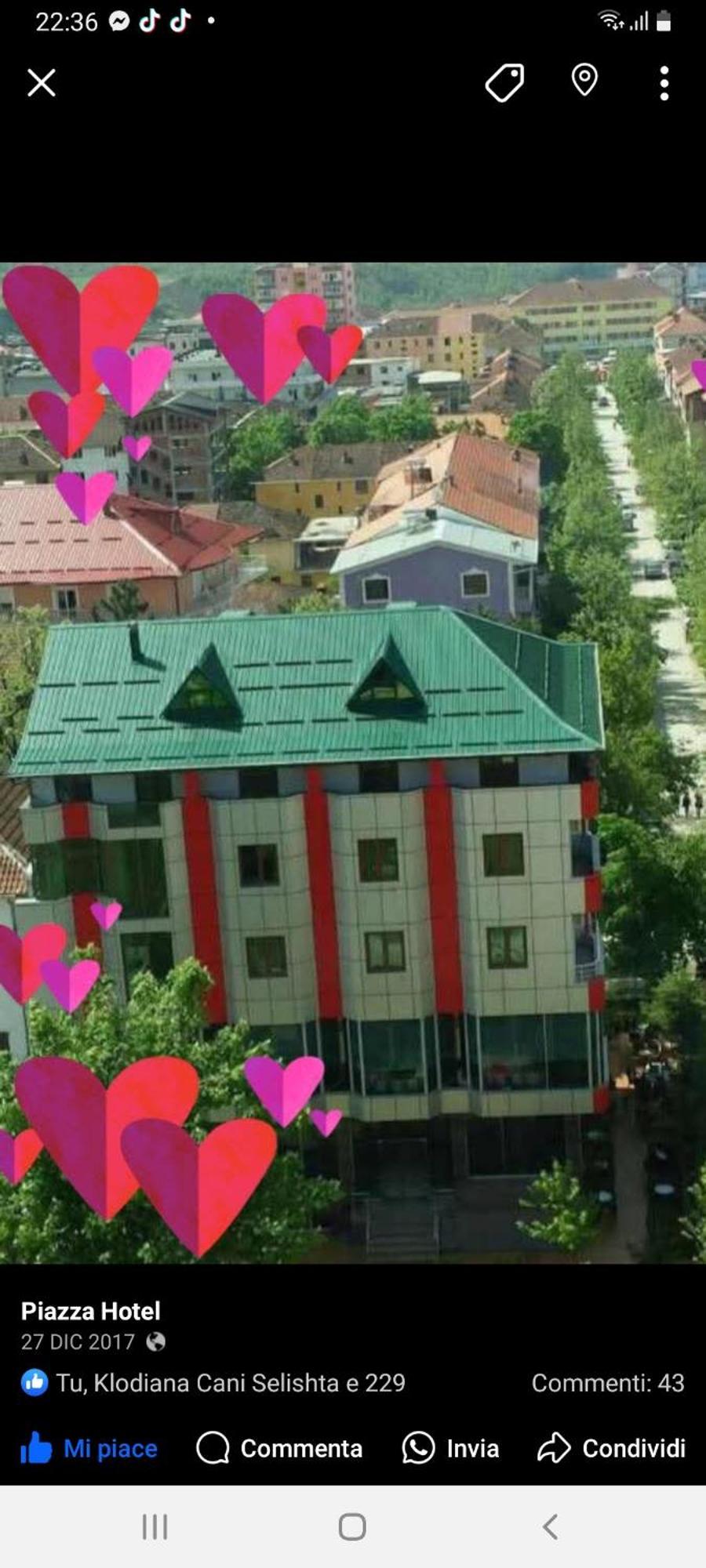 Hotel Piazza Peshkopi Екстериор снимка